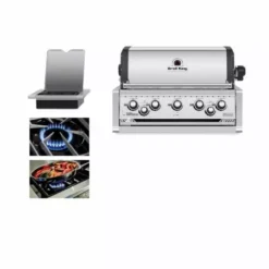 Barbecue Gas Encastrable (Built-In) Imperial S 590 Avec Réchaud BROIL KING -Napo Barbecues Magasin barbecue built in imperial 590s 2