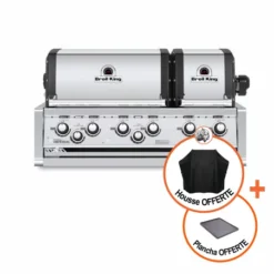 Barbvecue Gaz Encastrable (Built-In) Imperial S 690 Avec Réchaud BROIL KING -Napo Barbecues Magasin barbecue built in imperial xls broilking 5