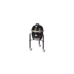 Barbecue Ceramique Junior 2.0 Noir Sur Chariot MONOLITH -Napo Barbecues Magasin barbecue ceramique monolith junior noir sur chariot 3