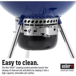 Barbecue Charbon Master-Touch Gbs 5750 - Ocean Blue - WEBER -Napo Barbecues Magasin barbecue charbon master touch gbs 5750 57 cm ocean blue 3