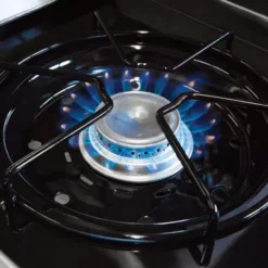 Barbecue Gaz Crown 480 Avec Tablettes Acier Rabattables Et Rôtissoire BROIL KING -Napo Barbecues Magasin barbecue gaz crown 480 avec rotissoire broil king 4