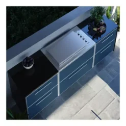 Barbecue Gaz Encastrable 6 Brûleurs Proline + Capot Plat - BEEFEATER -Napo Barbecues Magasin barbecue gaz encastrable proline avec capot plat 2