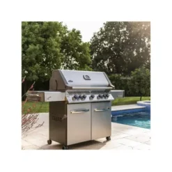 Napoleon Barbecue Gaz Prestige 665 INOX 5 Brûleurs + Sizzle Latéral + Brûleur Arrière -Napo Barbecues Magasin barbecue gaz prestige 665 5 bruleurs sizzle lateral bruleur arriere 6