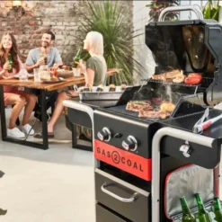 Barbecue Hybride Gaz & Charbon Gas2Coal 2.0 2 Brûleurs -Napo Barbecues Magasin barbecue hybride gaz charbon gas2coal 20 2 bruleurs 2