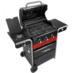 Barbecue Hybride Gaz & Charbon Gas2Coal 330 2.0 3 Brûleurs -Napo Barbecues Magasin barbecue hybride gaz charbon gas2coal 20 3 bruleurs 2