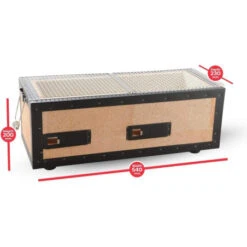Barbecue Japonais Konro Stove 54 X 23 X 20 Cm BQ8WF -Napo Barbecues Magasin barbecue japonais konro stove 54 x 23 x 20 cm bq8wf 3