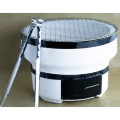 Barbecue Japonais Rond Shichirin YAKINIKU Diam:25 H:16 -Napo Barbecues Magasin barbecue japonais rond shichirin yakiniku diam25 h16 2