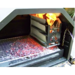 Barbecue Sud-Africain Braai Supreme 800 à Poser -Napo Barbecues Magasin barbecue sud africain braai built in 800 a poser 2