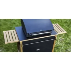 Desserte Pour Plancha Robinier Hpl Noir EMILE - ENO -Napo Barbecues Magasin desserte pour plancha robinier hpl noir emile 4