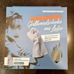 Gants Femme BBQ Feuermeisterin Premium Cuir Paire -Napo Barbecues Magasin gants bbq feuermeisterin premium cuir paire femme 4