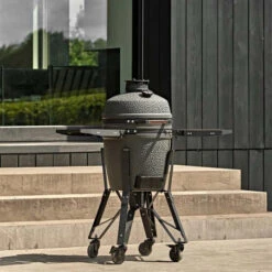Kamado VX Medium Complete Sur Chariot - THE BASTARD -Napo Barbecues Magasin kamado vx medium complete sur chariot the bastard 6