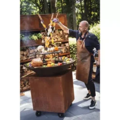Brasero OFYR Classic Corten 100 Pro 5 Brasero OFYR Classic Corten 100 Pro -Napo Barbecues Magasin ofyr classic corten 100 pro 2