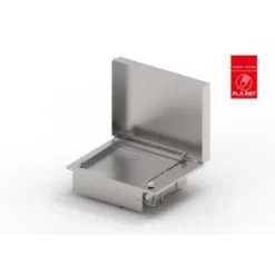 Plancha Gaz Encastrable Oasi 55 Cm Inox Plaque Lisse-Rainuree + Couvercle - PLANET -Napo Barbecues Magasin plancha gaz encastrable oasi 55 cm inox plaque lisse couvercle planet 2