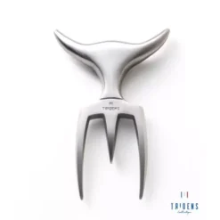 Planche à Découper Avec Fourchette Inox Brossé - TRIDENS By CHABRET -Napo Barbecues Magasin planche a decouper avec fourchette inox brosse tridens 6