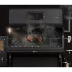 Rôtissoire Pour Barbecue à Pellets LEDGE & PEAK - GMG -Napo Barbecues Magasin rotissoire pour barbecue a pellets ledge peak gmg 3