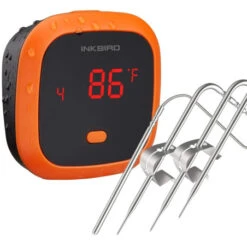 Thermometre Barbecue Bluetooth Inkbird IBT-4XC étanche Avec 4 Sondes